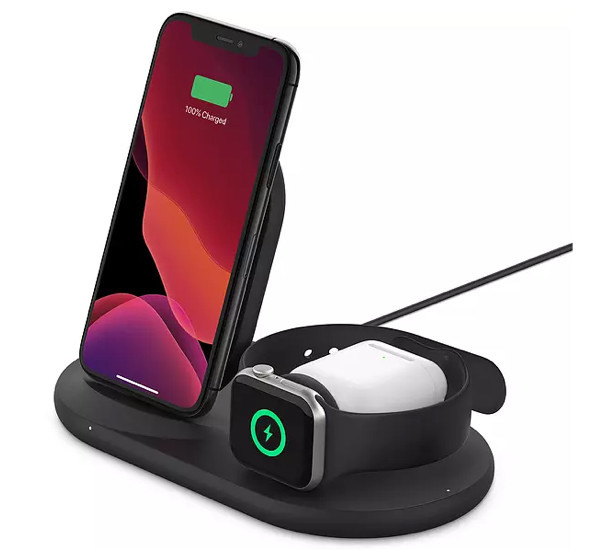 Belkin Boost Charge 3-in-1 kabellose Ladestation