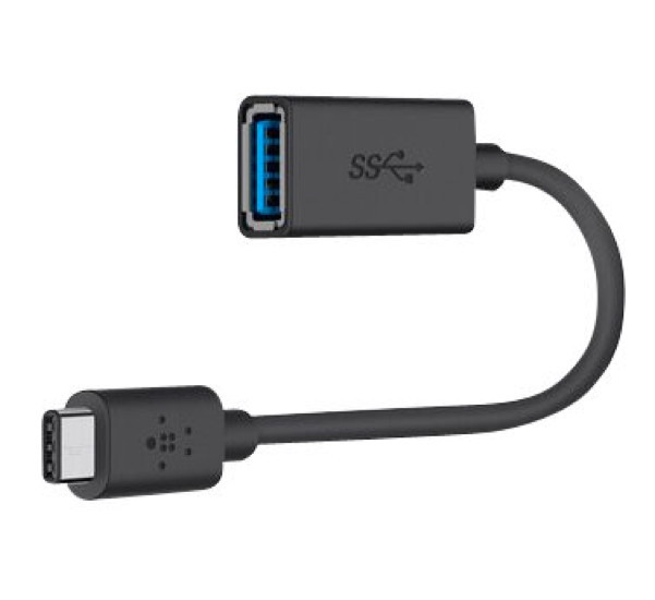 Belkin USB-C auf USB-A (3.0) Adapter Schwarz
