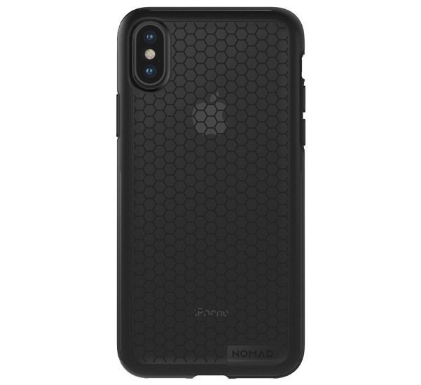 Nomad Hexagon Case iPhone X / XS schwarz