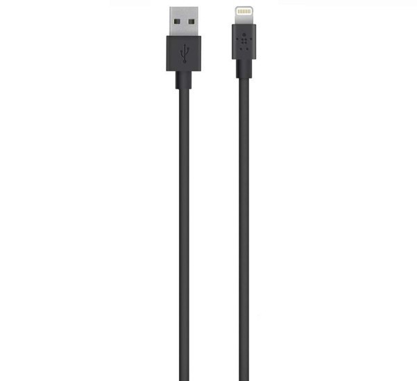 Belkin MIXIT Apple Lightning auf USB Kabel 3 m schwarz