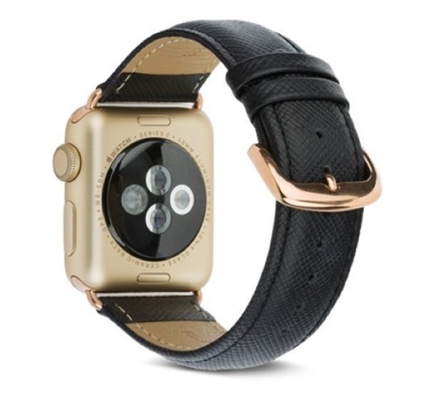Dbramante Madrid Apple Watch Armband 42 44 Mm Schwarz
