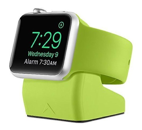Casecentive Ladestation Apple Watch 1 / 2 / 3 grün
