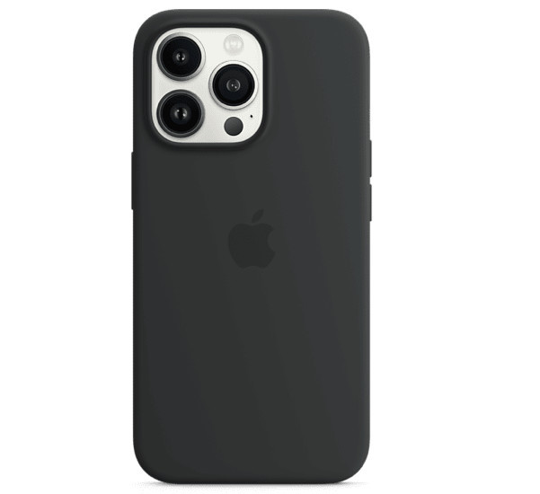 Apple Silikon MagSafe Hülle iPhone 13 Pro Midnight