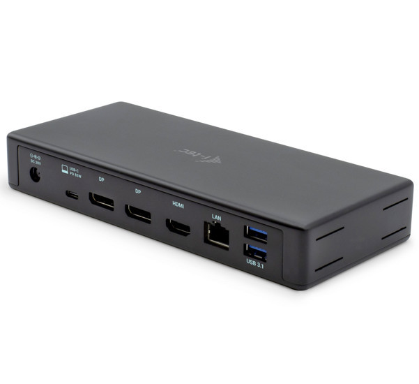 i-Tec Thunderbolt 3 / USB-C Triple DisplayPort 4K Docking Station schwarz