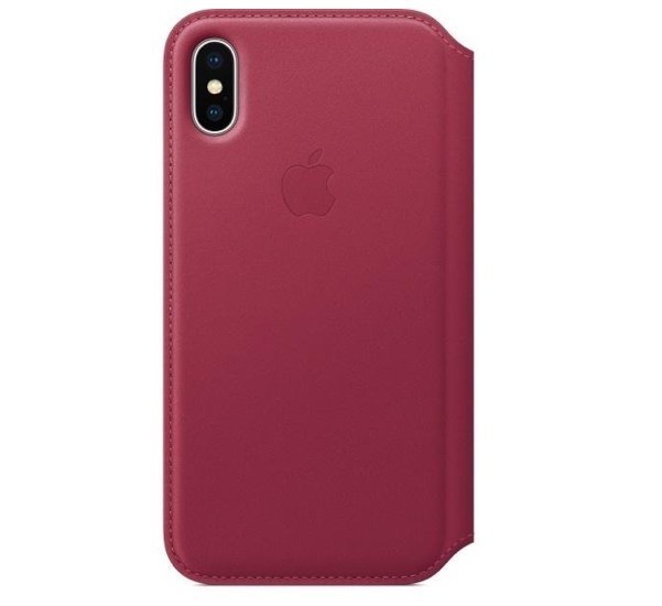 Apple Flip Case iPhone X / XS rosa