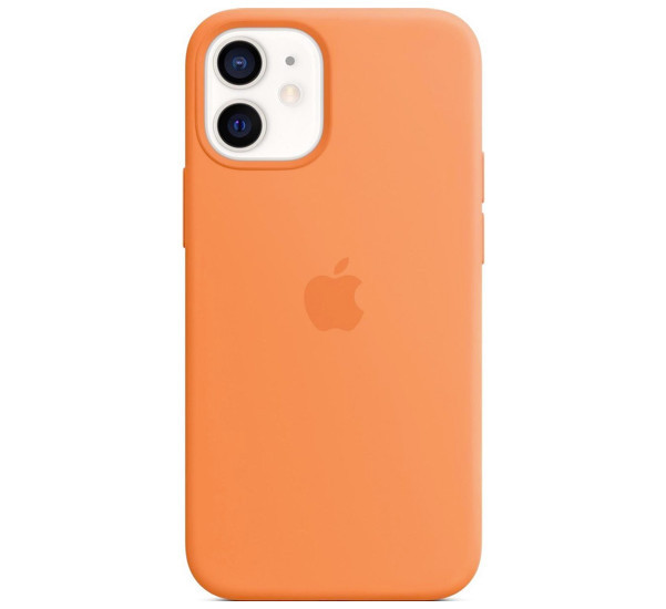 Apple Silikon Hülle iPhone 12 / iPhone 12 Pro Kumquat