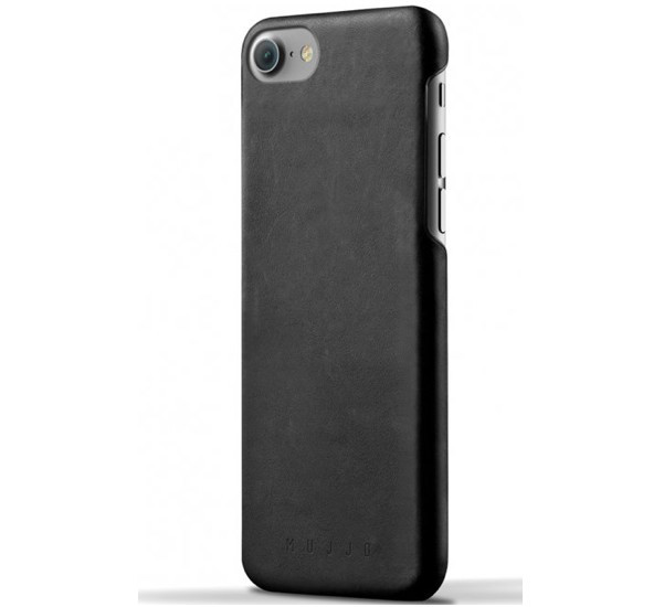 Mujjo Leather Case iPhone 7 / 8 Plus schwarz