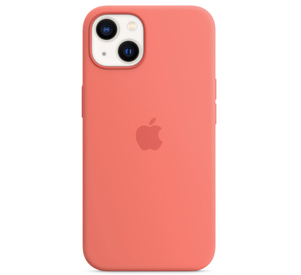 Apple Silikon MagSafe Hülle iPhone 13 Pink Pomelo