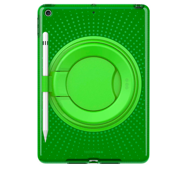 Tech21 Evo Play2 Pencil Holder Case iPad 9.7 inch (2017 / 2018) green