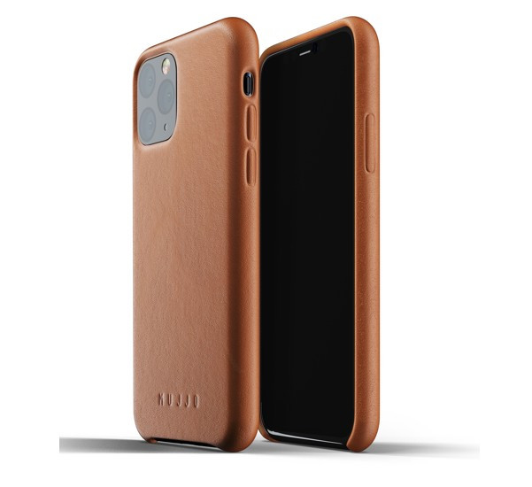 Mujjo Leather Case iPhone 11 Pro Braun