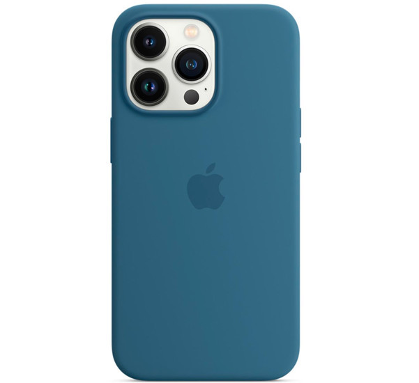 Apple Silizium MagSafe Fall iPhone 13 Pro Max Blue Jay