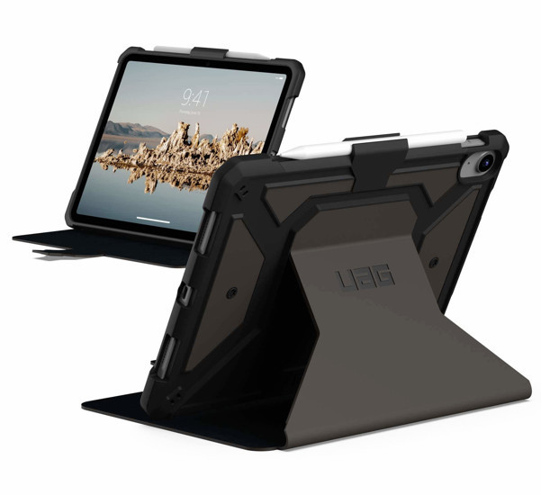 Urban Armor Gear Metropolis SE Robuste Folio Hülle iPad 10.9" (2022) schwarz