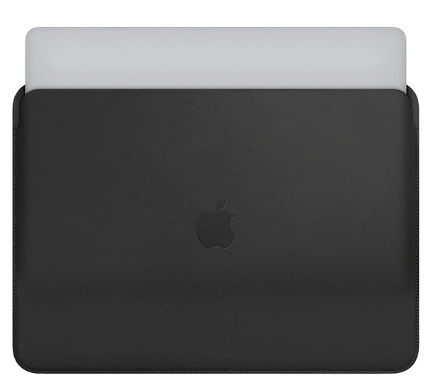 Apple Lederhülle MacBook Pro 16 Zoll Schwarz