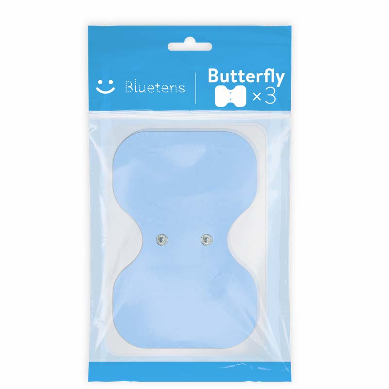 Bluetens Butterfly Elektroden 3 Stück