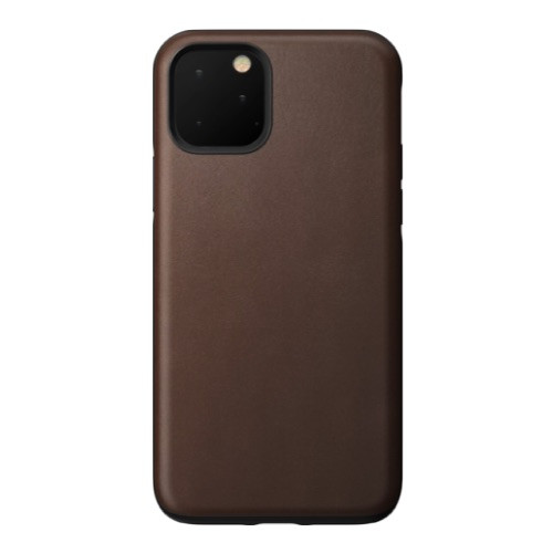 Nomad Rugged Leather Case iPhone 11 Pro braun