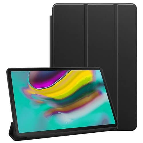 Casecentive Smart Case Tri-fold Galaxy Tab S5e SM-T720 schwarz