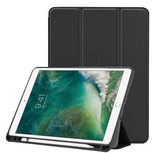 Casecentive Leder Foliohülle iPad Air 10.5 / Pro 10.5 schwarz