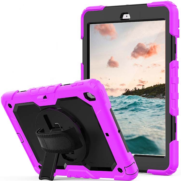 Casecentive Handstrap Pro Hardcase mit Handschlaufe iPad Air 2 rosa