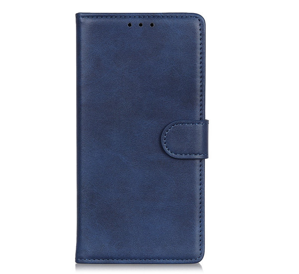 Casecentive Magnetic Leather Wallet Case iPhone 13 blau