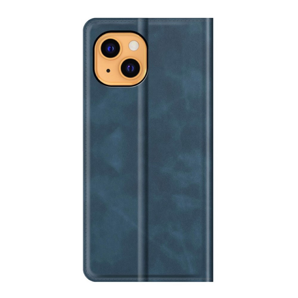 Casecentive Magnetische Leder Klapphülle iPhone 14 Pro Max blau