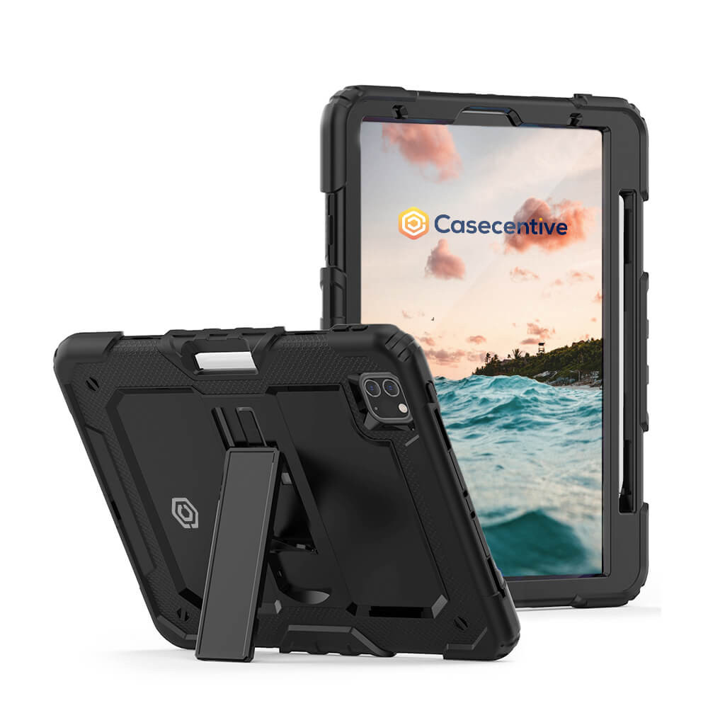 Casecentive Ultimate Hardcase iPad Air 2020 / 2022 schwarz