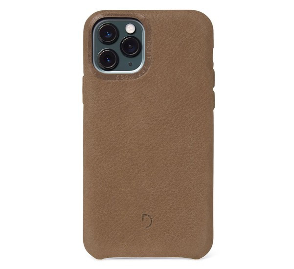 Decoded Bio Leather Case iPhone 11 Pro hellbraun