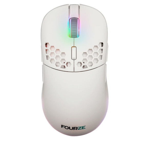 Fourze GM900 drahtlose Gaming Maus Weiß