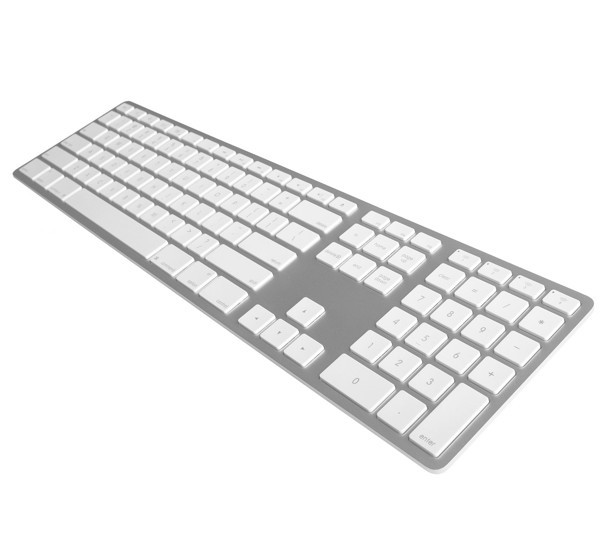 Matias Wireless Keyboard AZERTY MacBook silber
