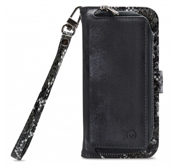 Mobilize 2in1 Gelly Wallet Zipper Case iPhone 11 schwarz / snake