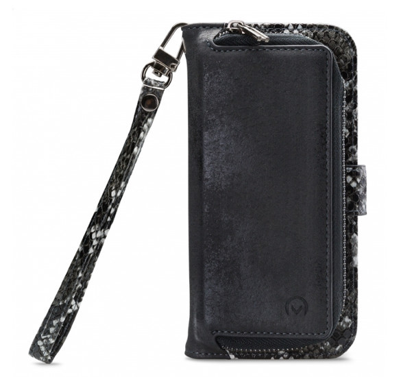Mobilize 2in1 Magnet Magnet Zipper Case iPhone 13 Pro Max schwarz / Schlangenmuster