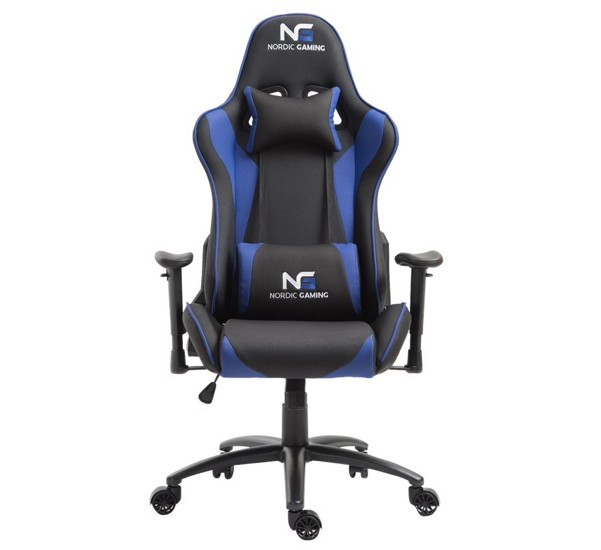 Nordic Gaming Racer Gaming Stuhl blau / schwarz