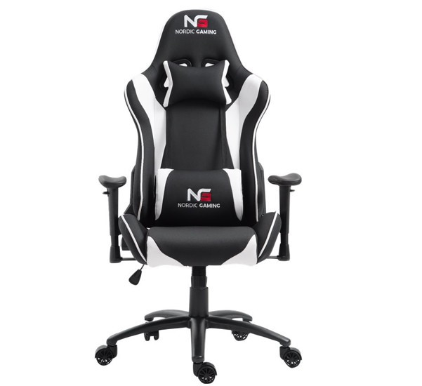 Nordic Gaming Racer Gaming Stuhl weiß / schwarz