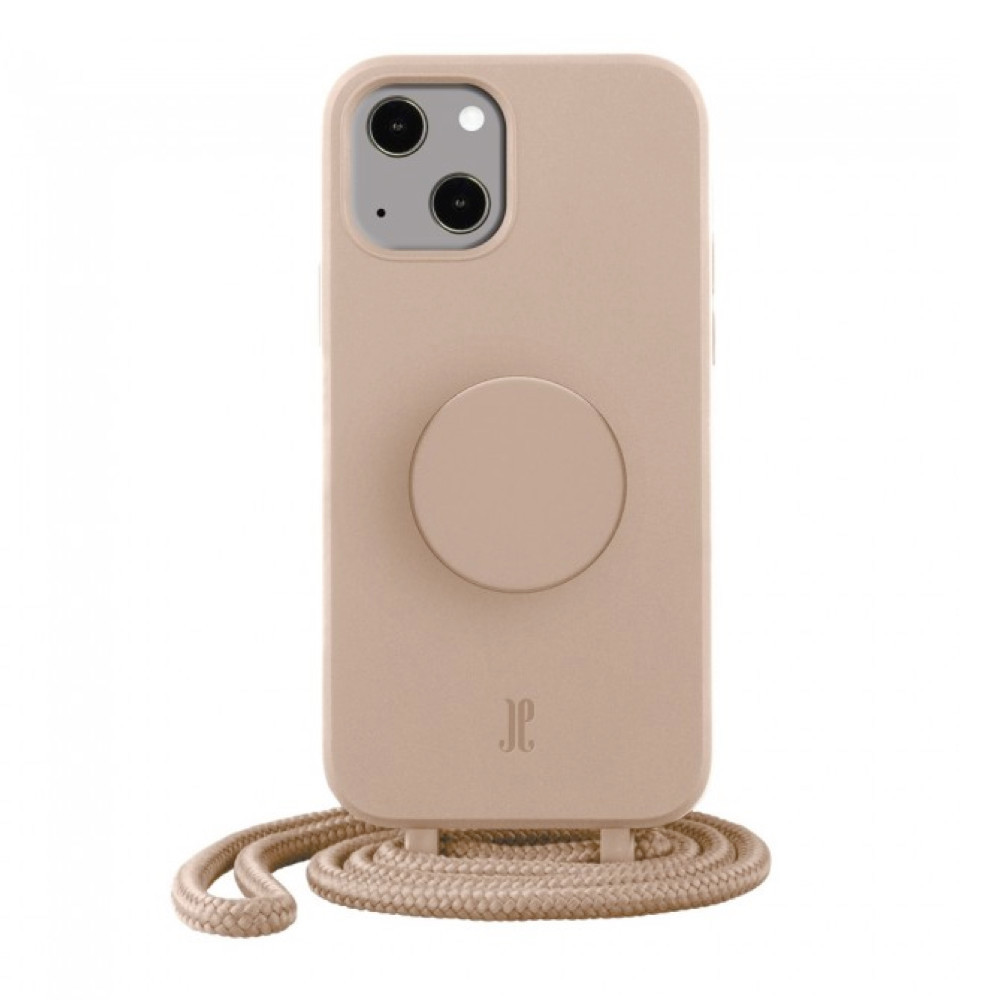PopSockets PopGrip Hülle iPhone 14 Plus beige