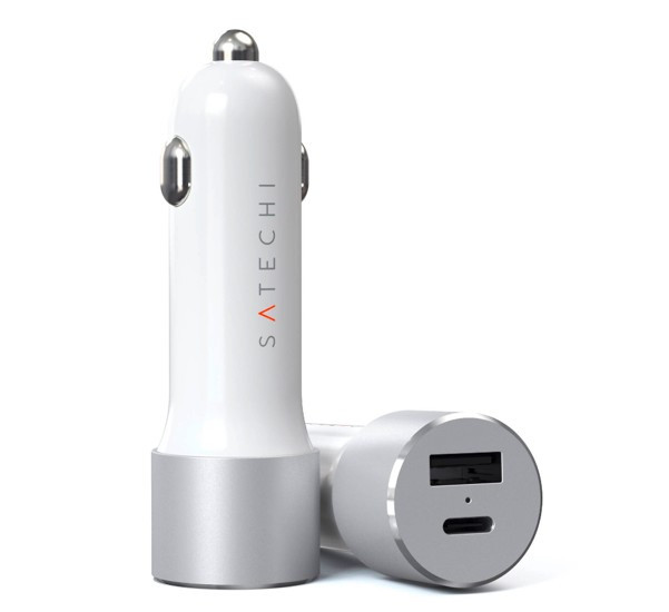 Satechi 72W Type-C PD Car Charger silber