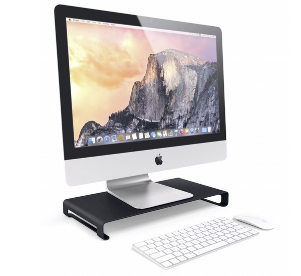 Satechi Aluminum Ständer iMac und Macbook schwarz