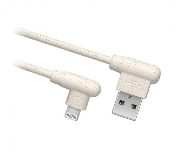 SBS Eco-friendly Lightning cable 1m weiß