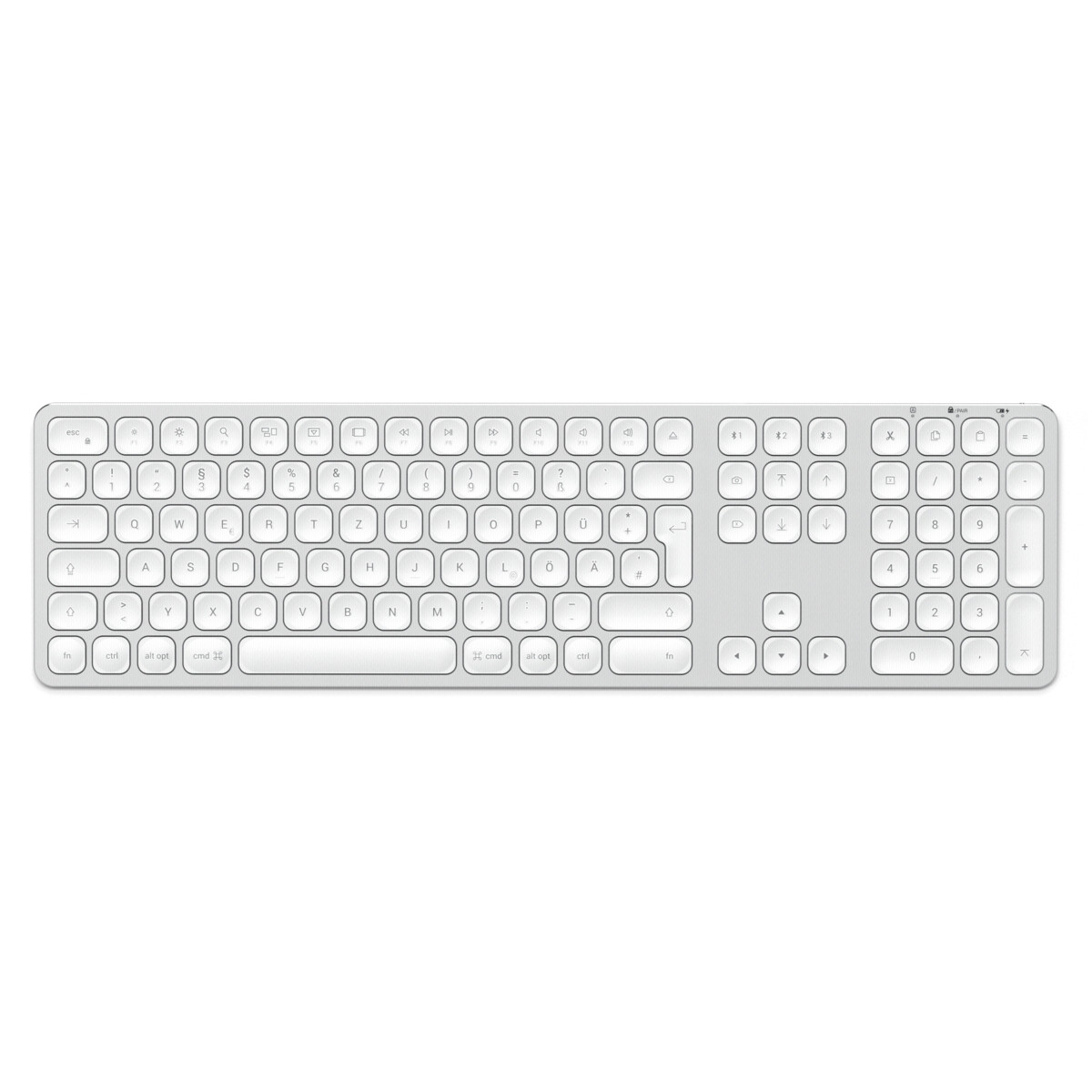 Satechi Aluminium kabellose Tastatur Silber (wireless)