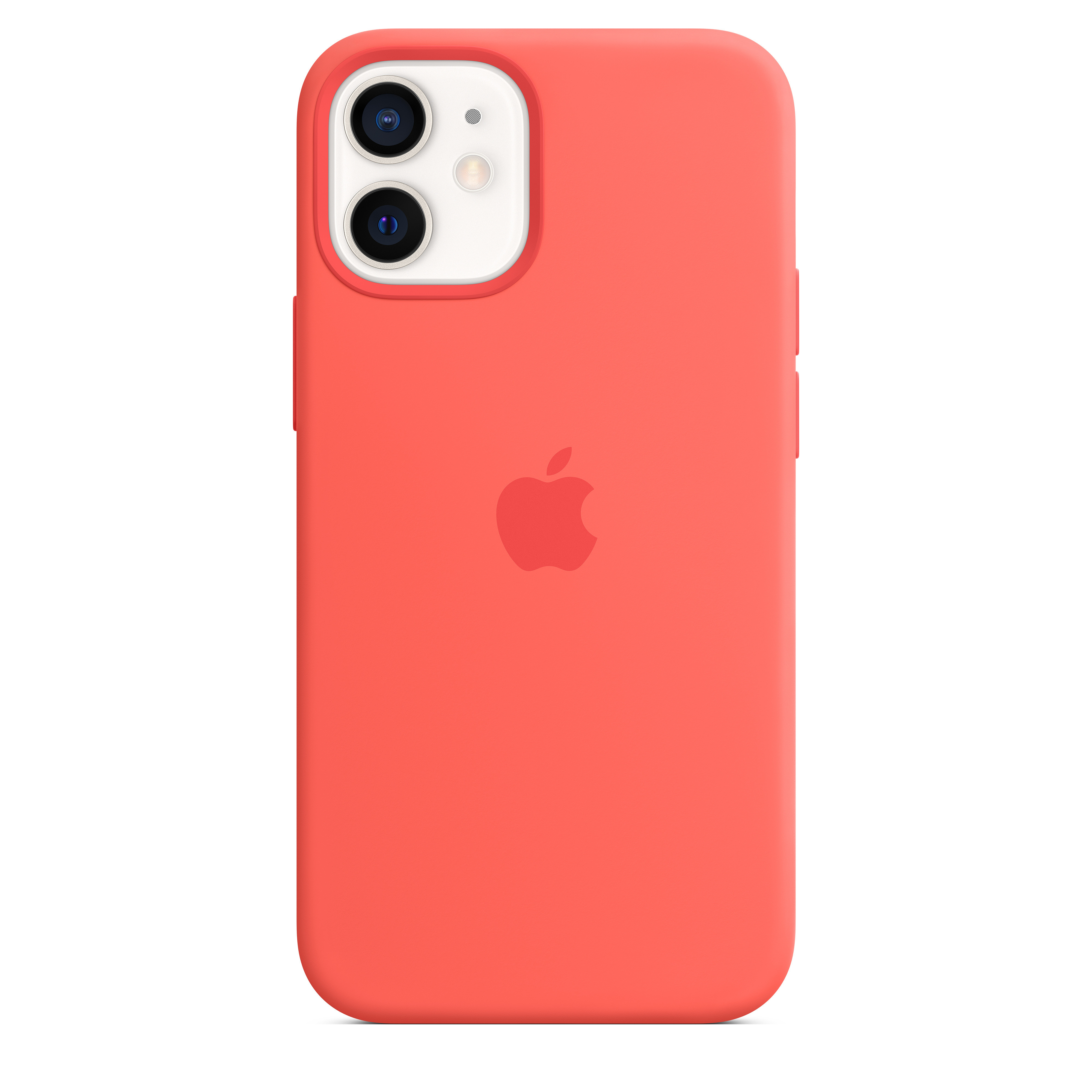 Apple Silikon MagSafe Case iPhone 12 Mini Pink Citrus ✓