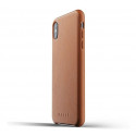 Mujjo Leather Case iPhone XS Max braun