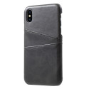 Casecentive Leder Wallet back case iPhone X / XS Schwarz