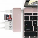 Satechi USB-C 3.0 Hub rosé gold