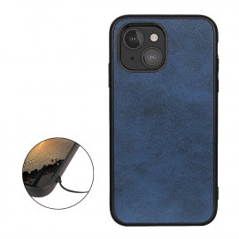 Casecentive Shockproof Leather Back Case iPhone 13 Mini blau