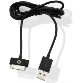 Muvit Dockconnector-zu-USB-kabel (3,00 m) schwarz