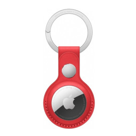 Apple AirTag Leder Schlüsselanhänger (PRODUCT) RED