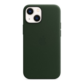 Apple Leder MagSafe Hülle iPhone 13 Mini Sequoia Green