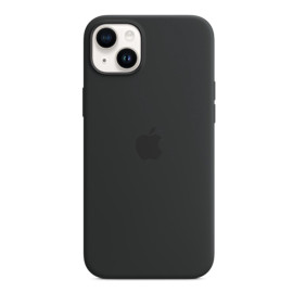 Apple Silikon MagSafe Hülle iPhone 14 Plus Midnight