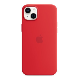 Apple Silikon MagSafe Hülle iPhone 14 Plus Red