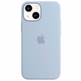 Apple Silikon MagSafe Hülle iPhone 13 Mini Blue Fog