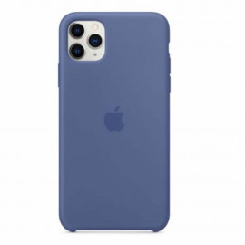 Apple Silikon Case iPhone 11 Pro Max Linen Blue