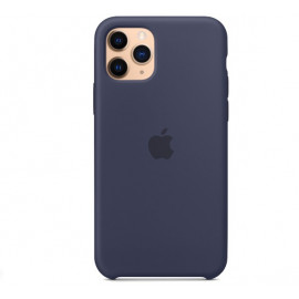 Apple Silikon Case iPhone 11 Pro Mitternachtsblau